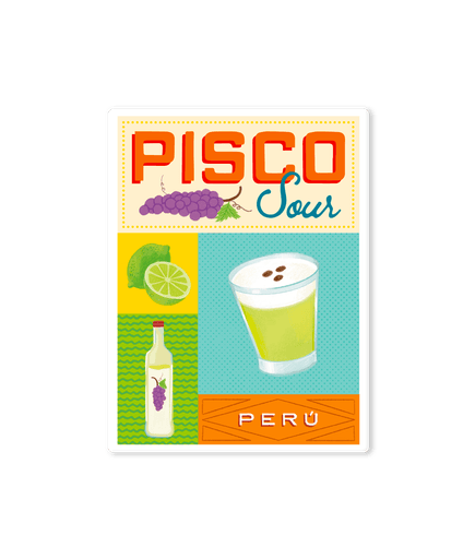 Imán Pisco Sour