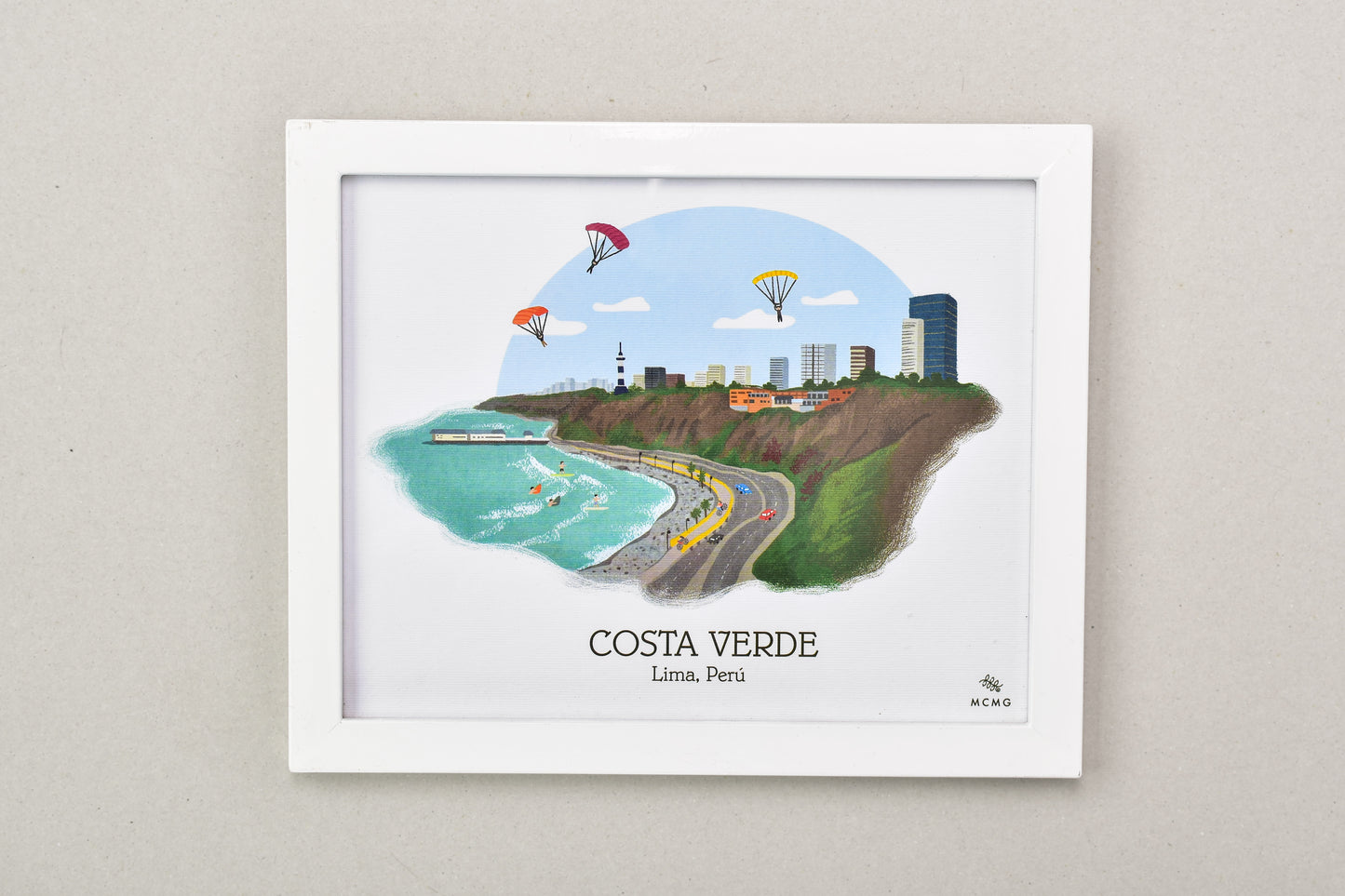 Art Print Costa Verde