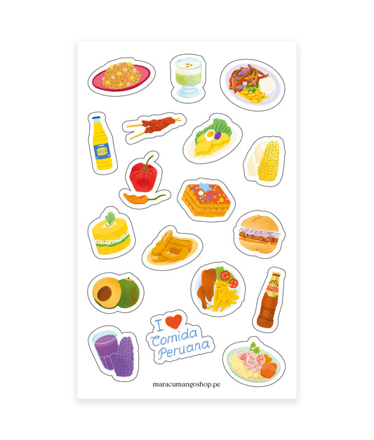 Stickers Comida Peruana