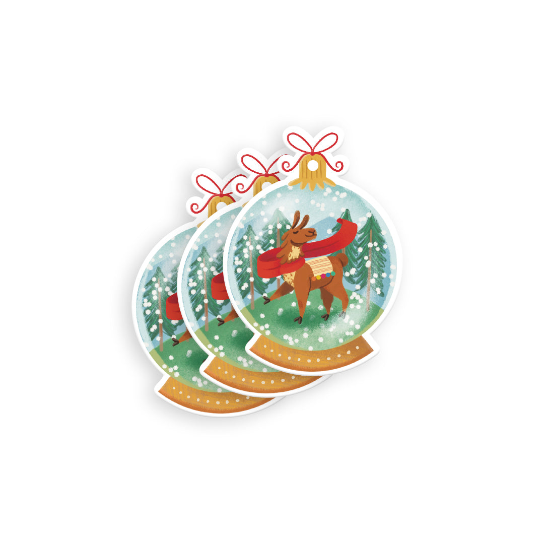 Tags para regalo Llamita Sabanera