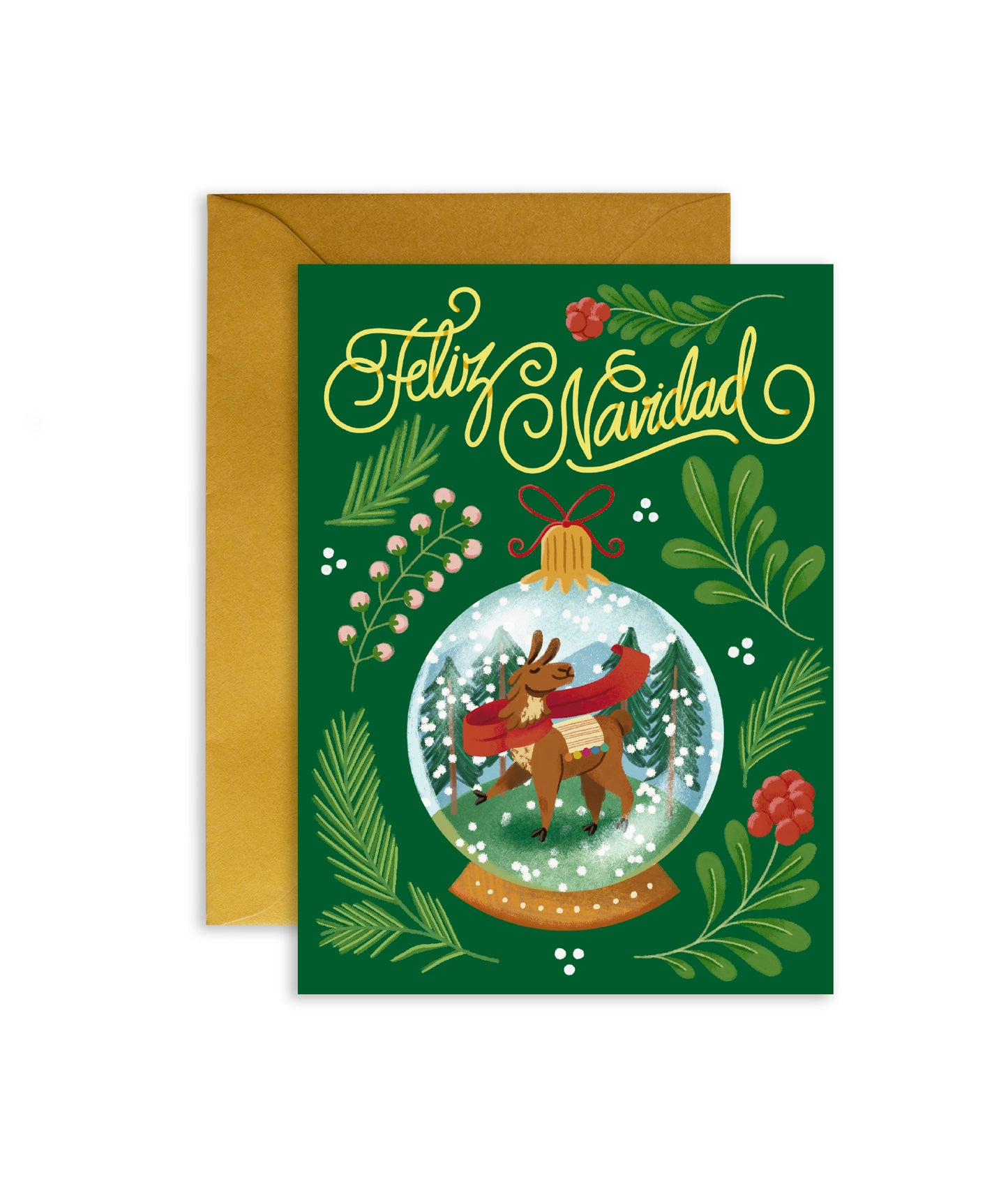 Tarjeta Llamita Sabanera