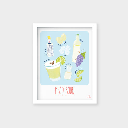 Art Print Pisco Sour