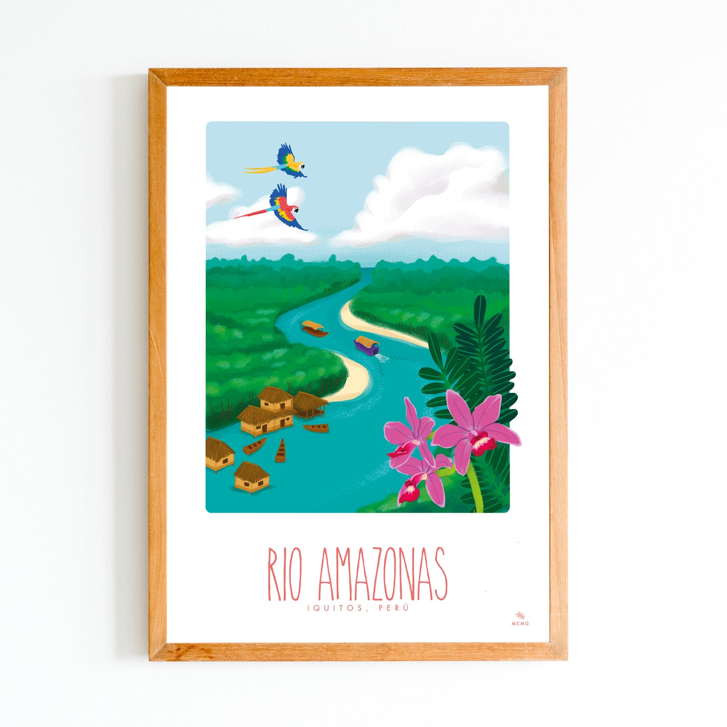Art Print Rio Amazonas
