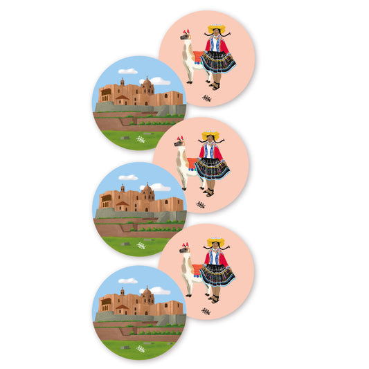 Pack de Posavasos Capital Inca