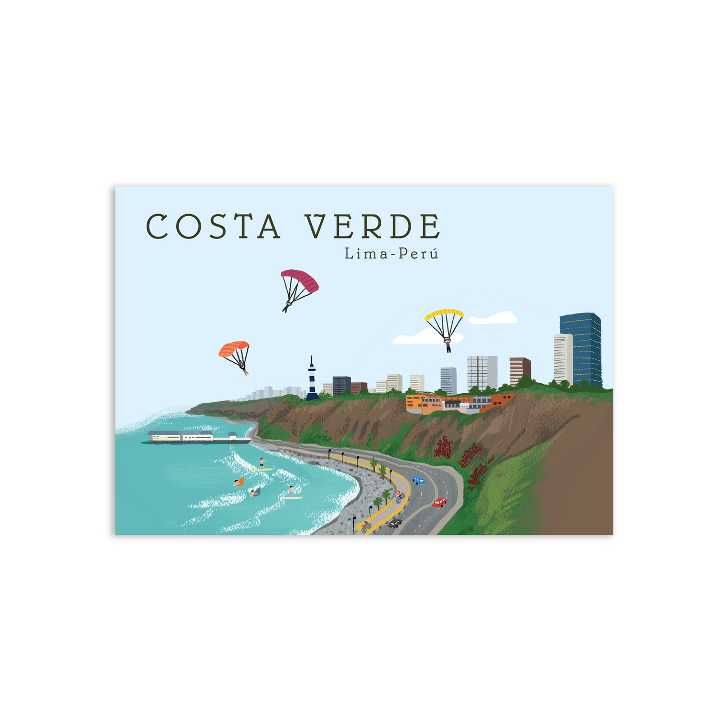 Pack de Postales Lima Capital