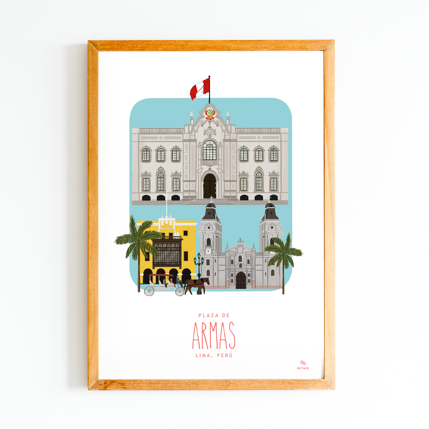 Art Print La Plaza
