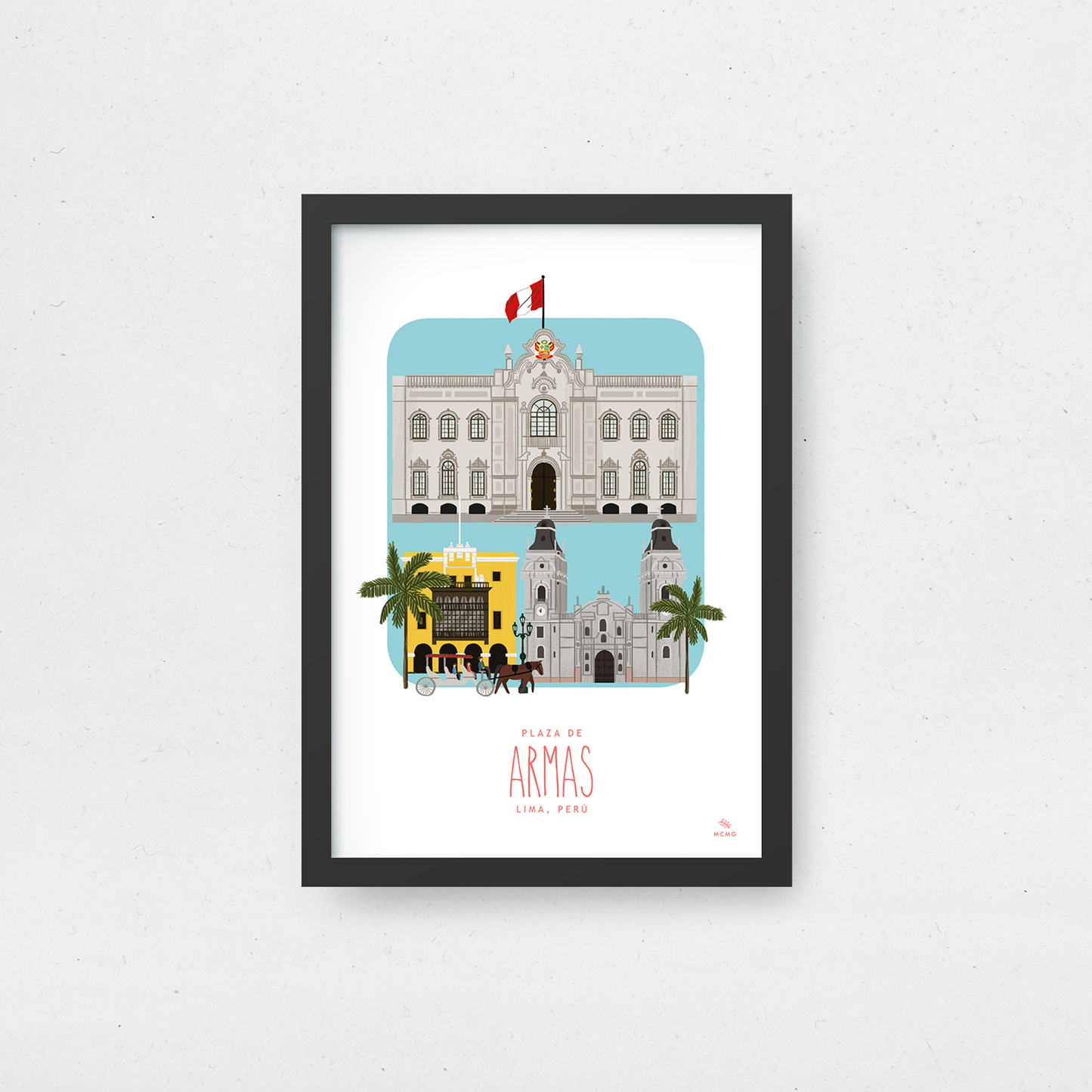 Art Print La Plaza