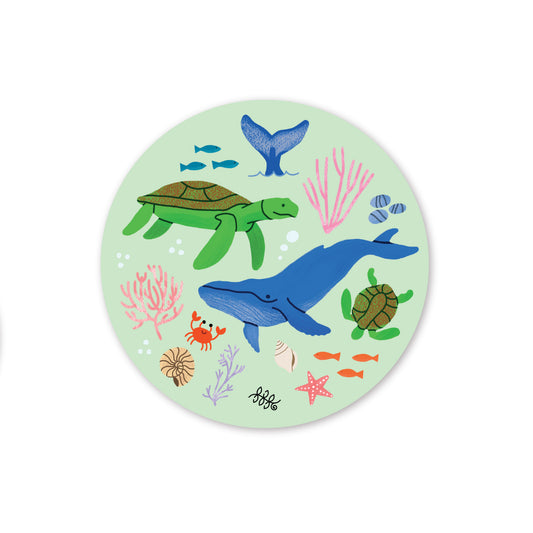 Posavasos Animales Marinos