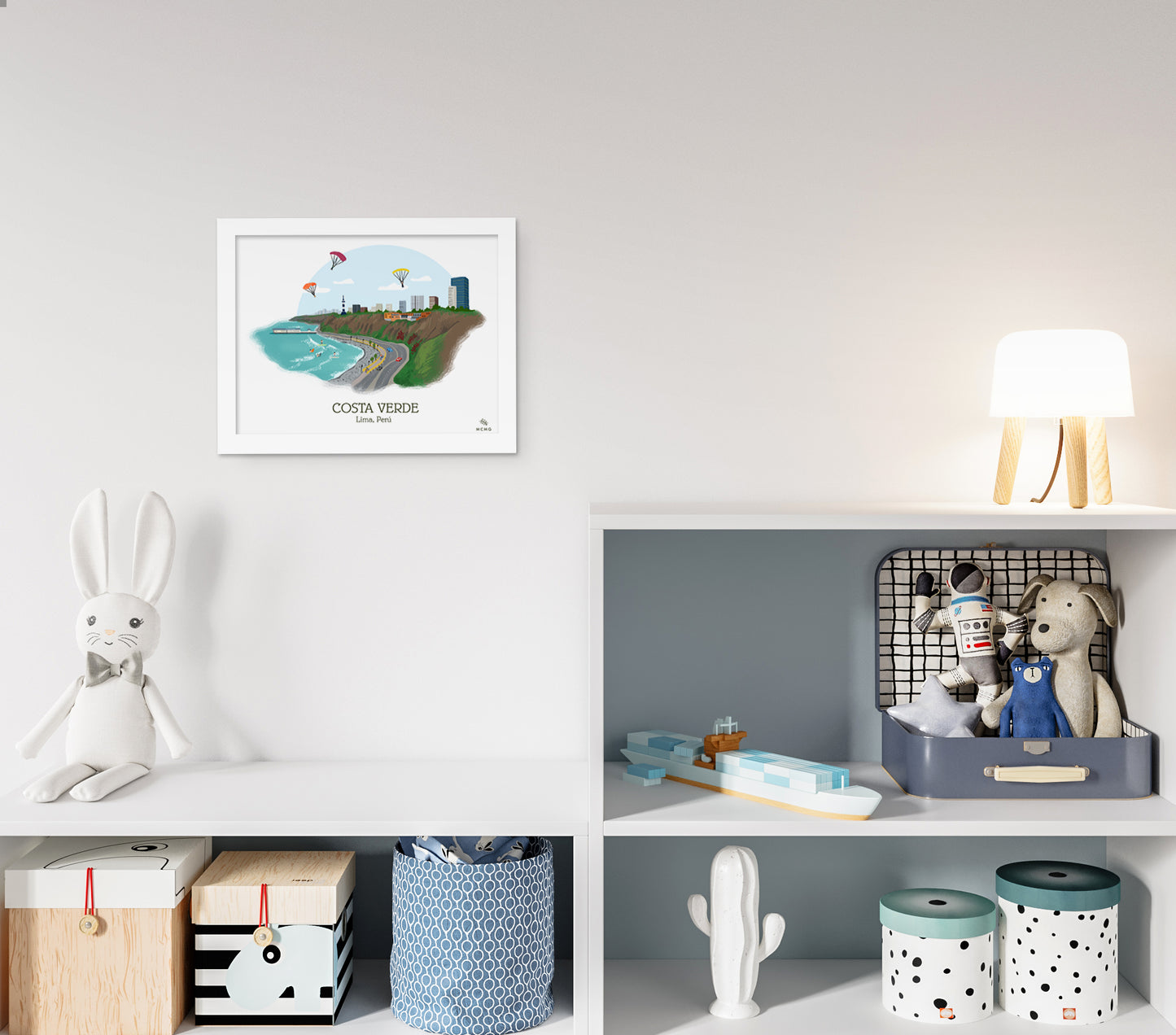 Art Print Costa Verde