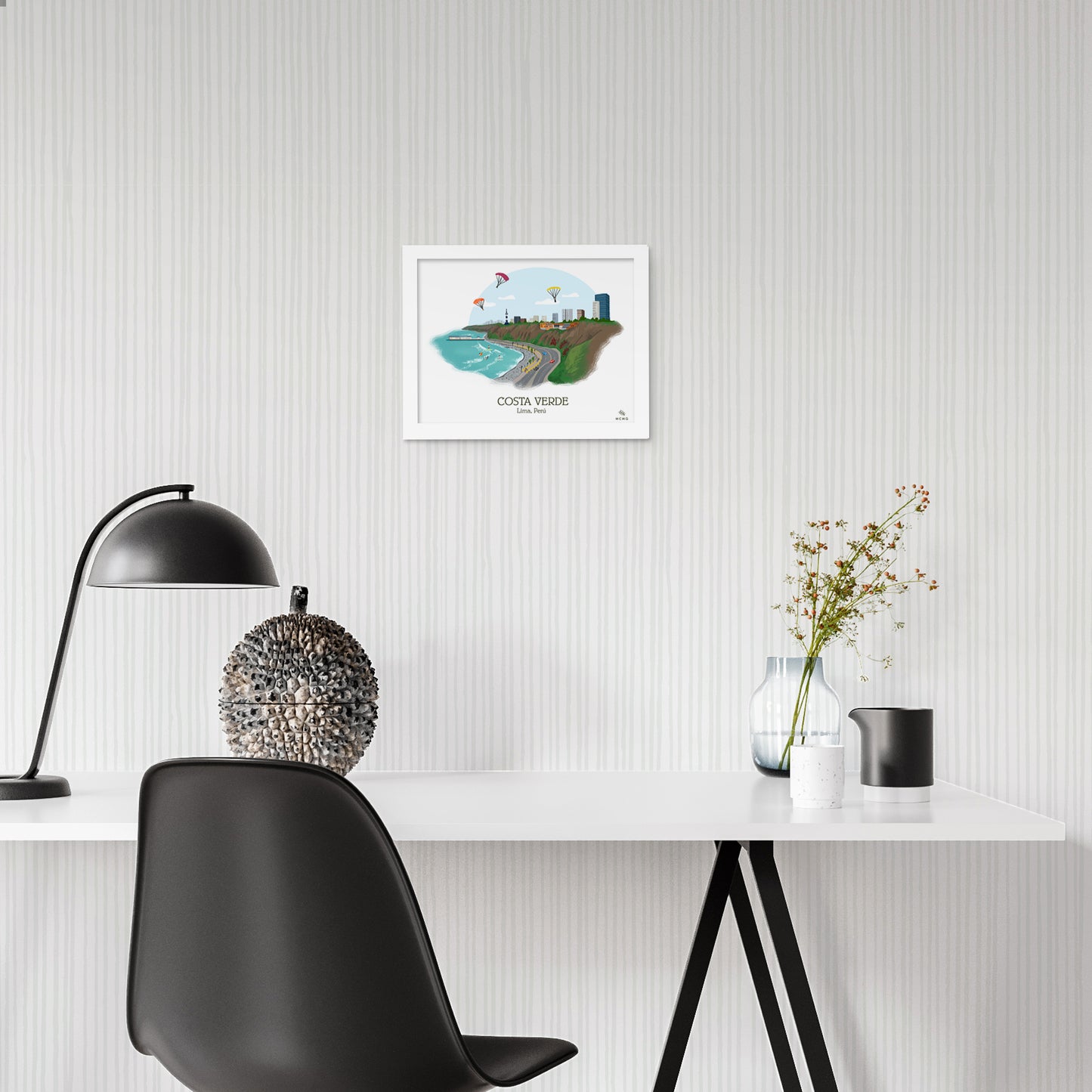 Art Print Costa Verde