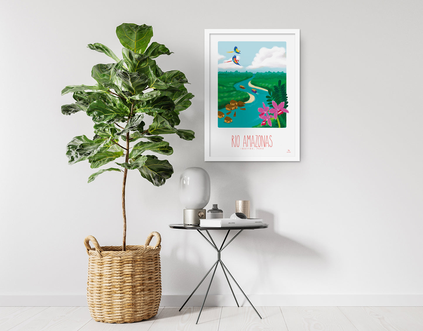 Art Print Rio Amazonas
