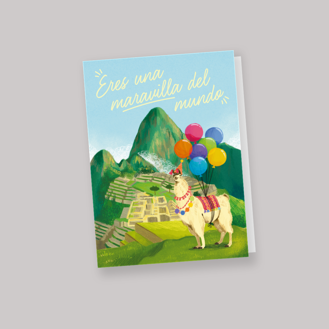 Tarjeta Maravilla del Mundo