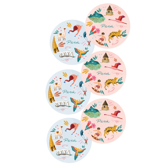 Pack de Posavasos Orgullo Peruano