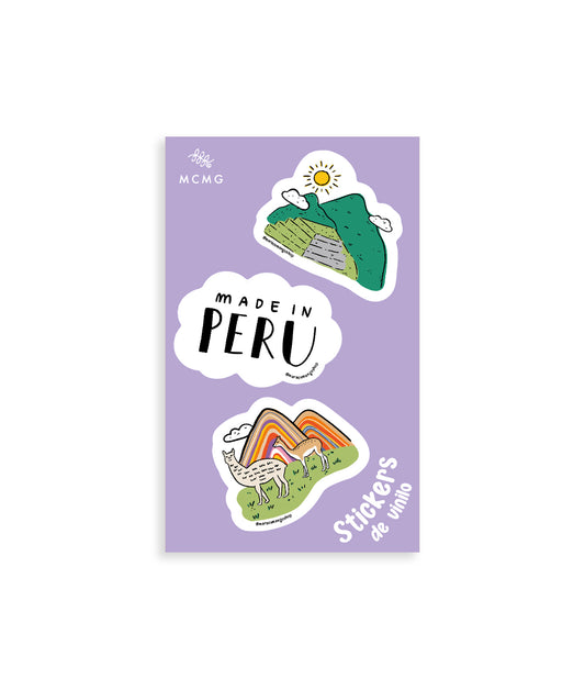 Stickers de Vinilo Made in Peru