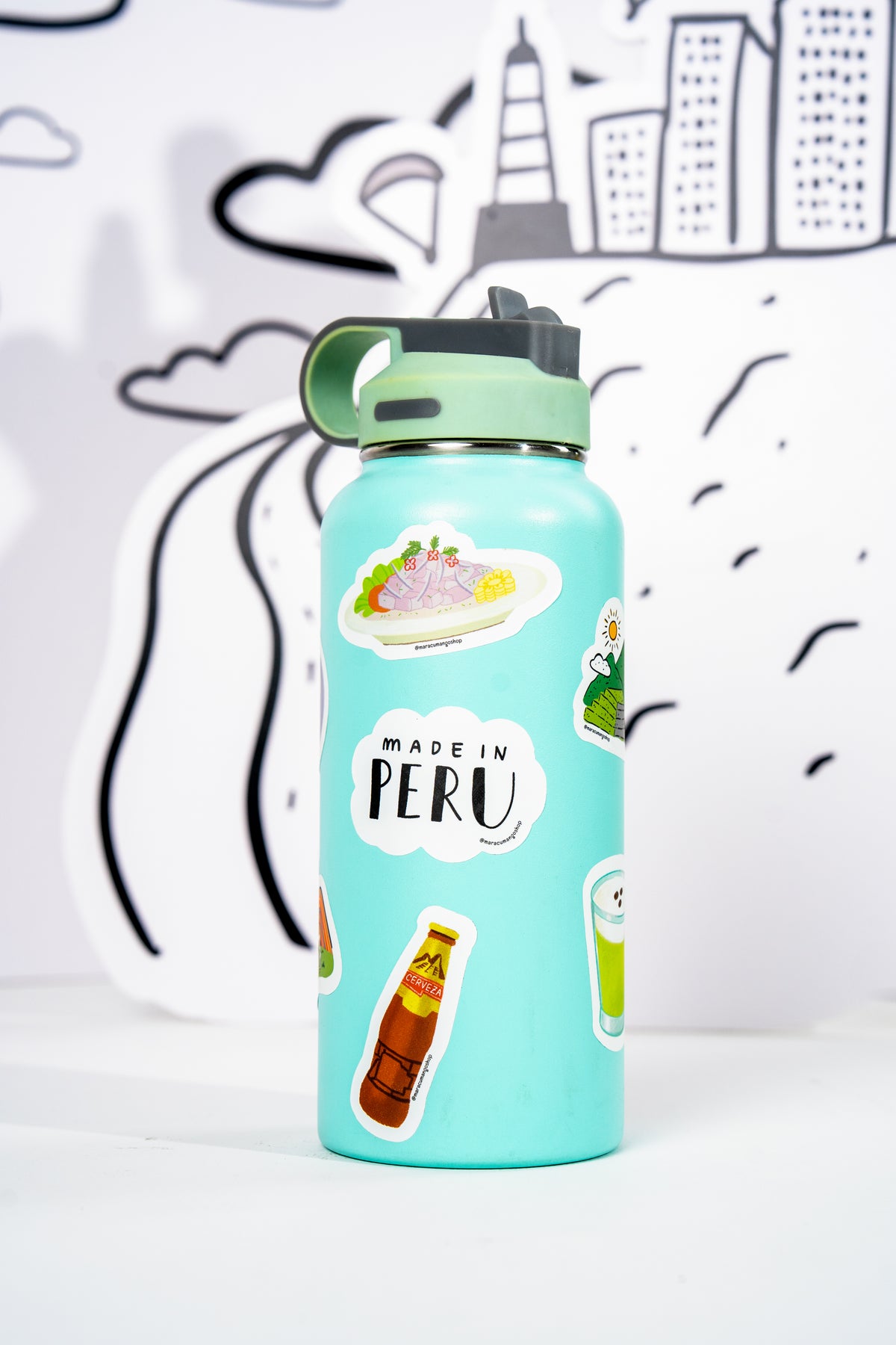 Stickers de Vinilo Bebidas Peruanas