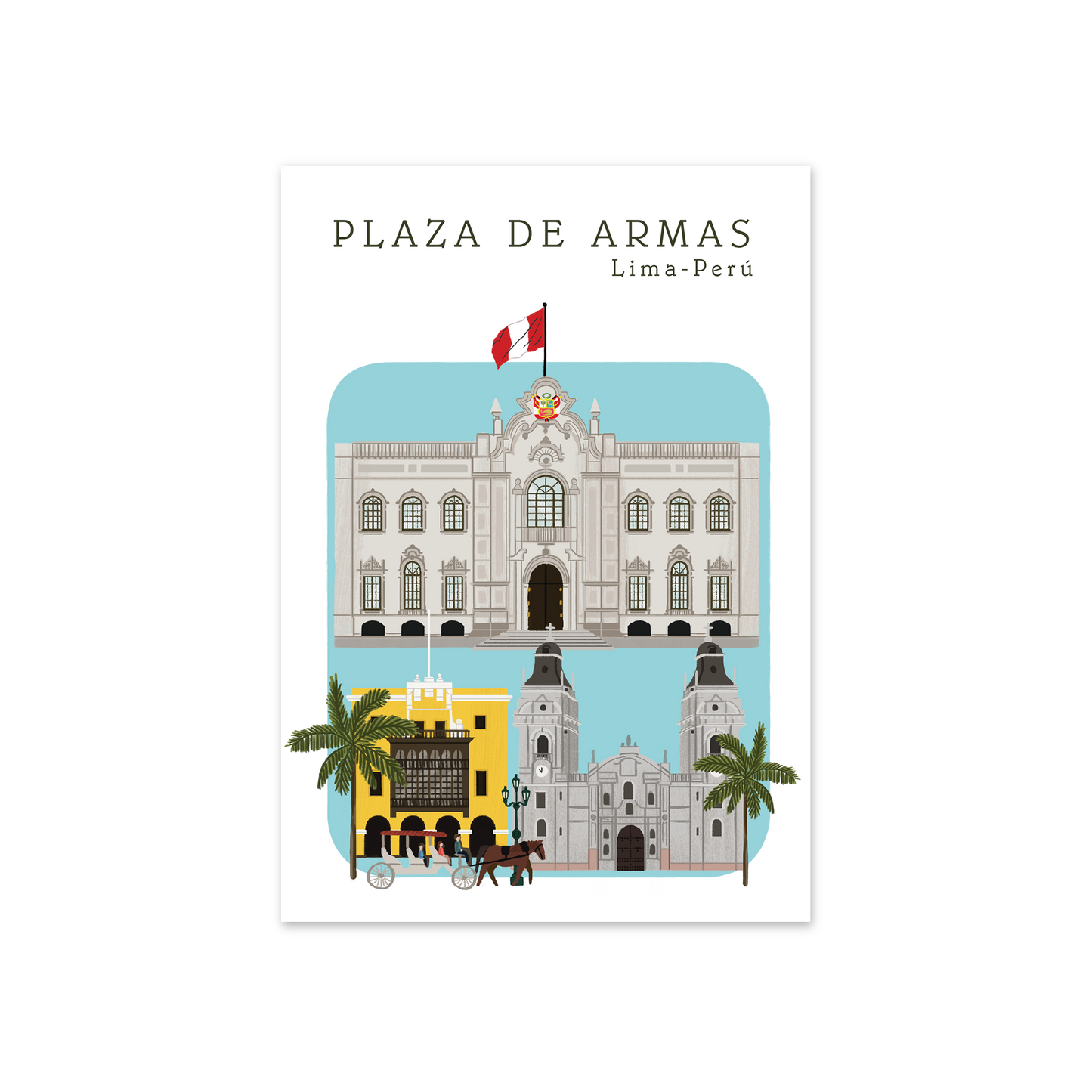 Pack de Postales Lima Capital
